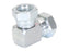 Adaptador hidráulico 1/4'' BSP Fêmea giratória x 1/4'' BSP Fêmea giratória 90° (S.35117)