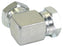 Adaptador hidráulico 1'' BSP Fêmea giratória x 1'' BSP Fêmea giratória 90° (S.35121)