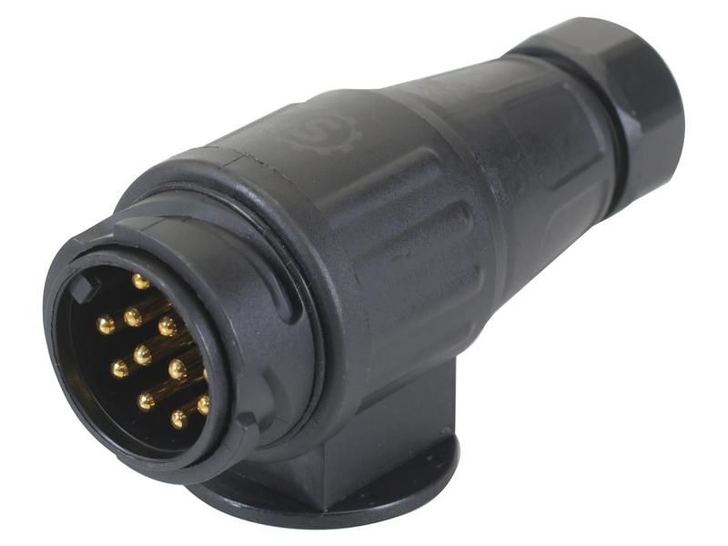 Ficha 13 ligações - Macho Com Screw Connectors Plástico (S.35503)