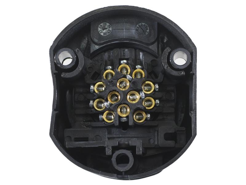 Ficha 13 ligações - Fêmea Com Screw Connectors Plástico Agripak (S.35504)