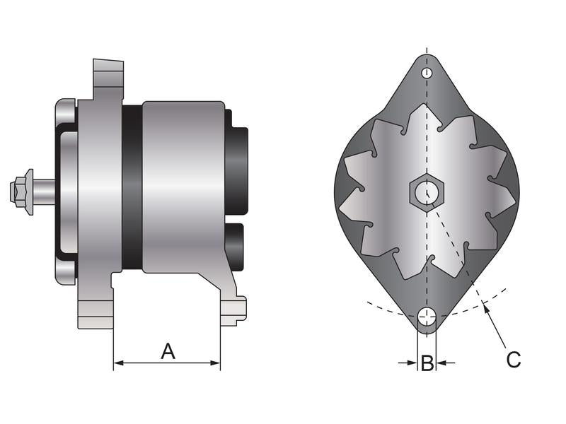 Alternador (Mahle) - 14V, 65 Amps (S.35962)