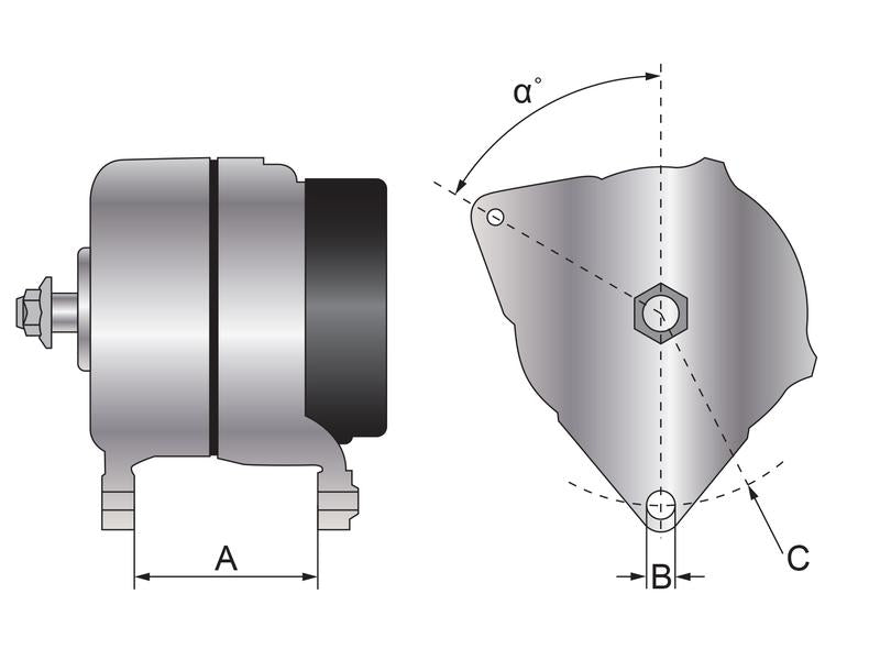 Alternador (Mahle) - 14V, 120 Amps (S.36232)