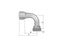 Parker ORFS Racord 1/2'' x 13/16'' - 16TPI Fêmea 90° (S.3821308)