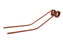 Mola Comp:550mm, Larg:86mm, Ø9mm - para Claas, Bautz Aplicavel em: 9536290 (S.38309)