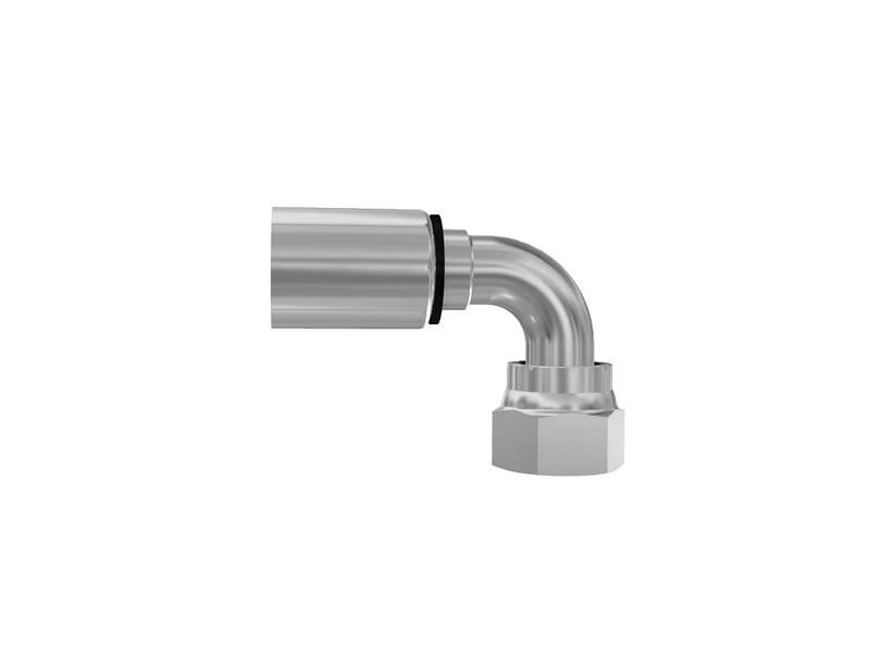 Parker ORFS Racord 1/4'' x 9/16'' - 18TPI Fêmea 90° (S.3880904)