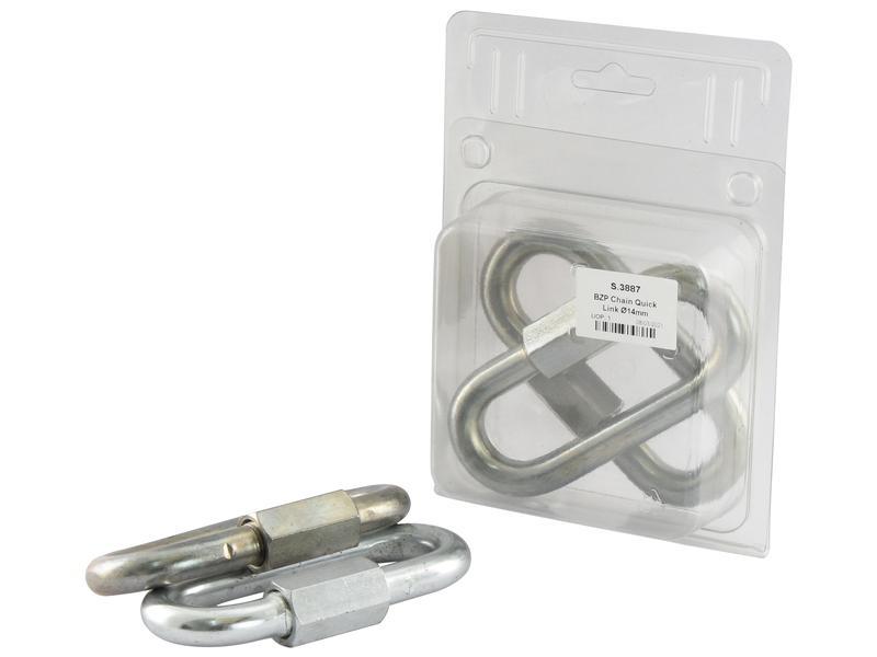 Agripak 2 un. Mosquetão 14mm (S.3887)