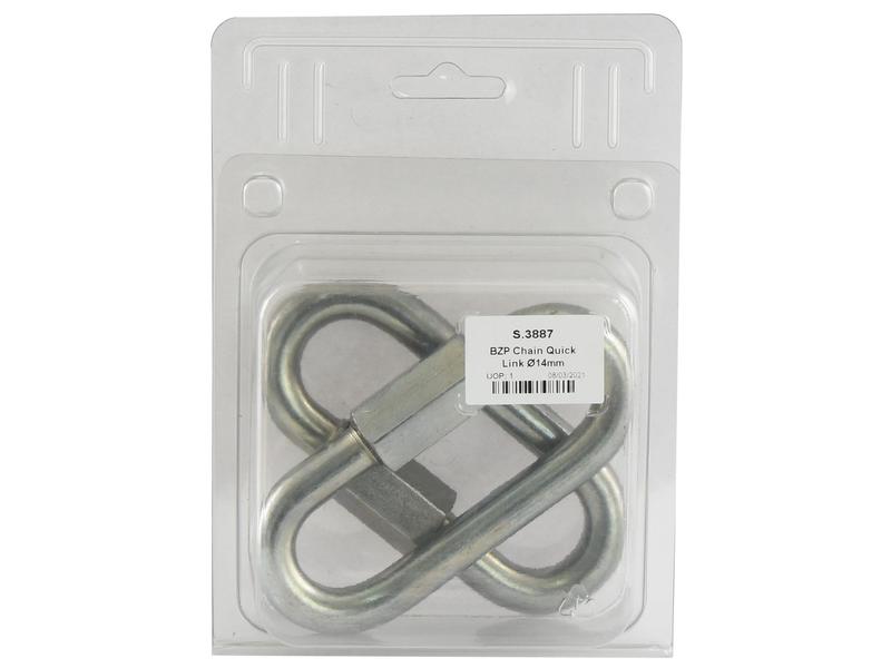 Agripak 2 un. Mosquetão 14mm (S.3887)