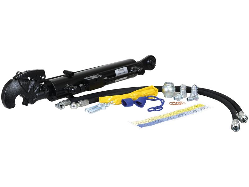 3º Ponto Hidraulico (Cat.2/2 (Ø25/25mm)) Olhal e Q.R CBM Gancho, Diametro interno Cilindro: 63mm, Comprimento minimo : 550mm. (S.399801)