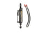 3º Ponto Hidraulico (Cat.2/2 (Ø25/25mm)) Olhal e Q.R CBM Gancho, Diametro interno Cilindro: 63mm, Comprimento minimo : 585mm. (S.399821)