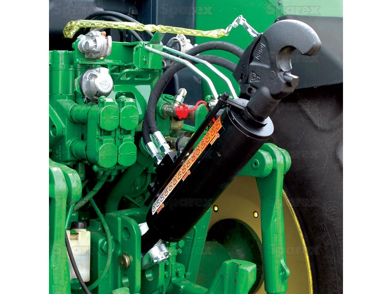 3º Ponto Hidraulico (Cat.2/3 (Ø25/32mm)) Articulação e Q.R CBM Gancho, Diametro interno Cilindro: 90mm, Comprimento minimo : 565mm. (S.399892)