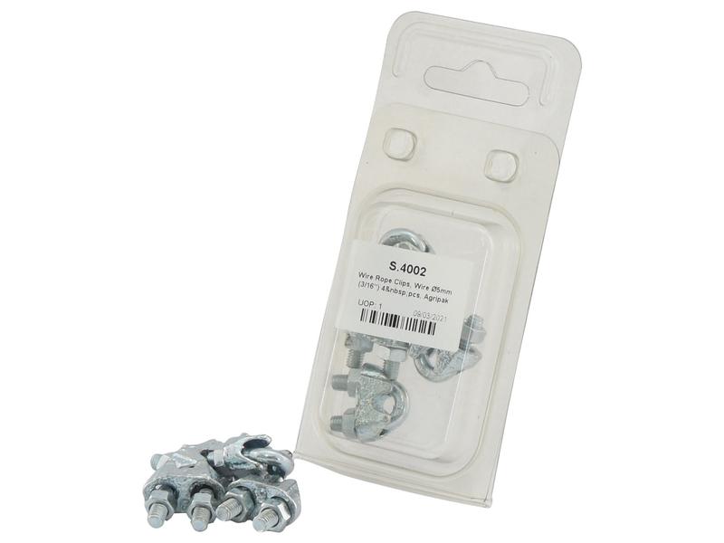 Agripak 4 un. Serra Cabos 5mm (3/16'') (S.4002)