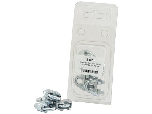 Agripak 4 un. Serra Cabos 6mm (1/4'') (S.4003)