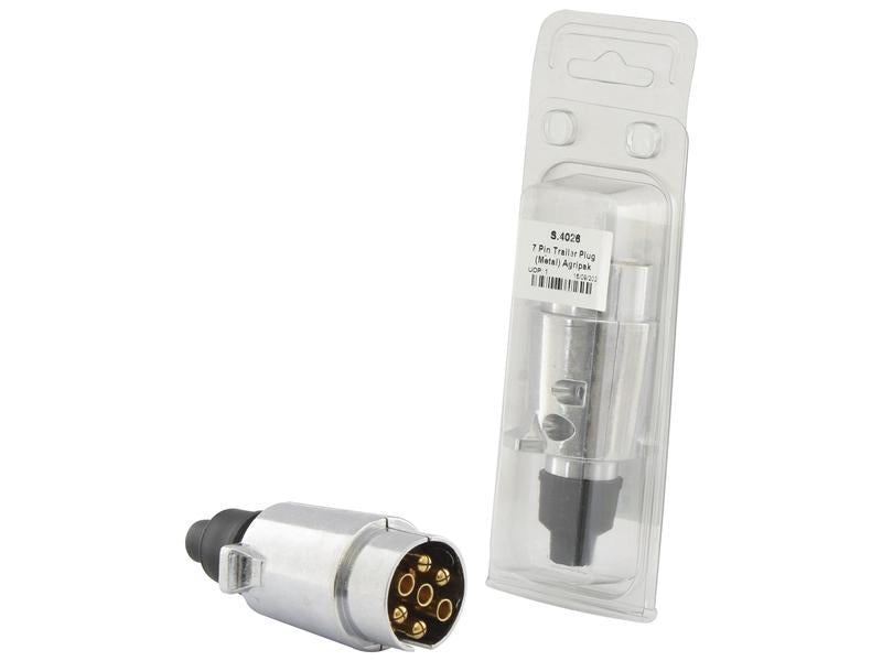 Agripak Ficha macho 7 lig. Macho Aluminio (S.4026)