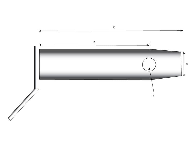 Cavilha Drawbar Retainer (S.42148)