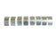 Capas de Biela +0.020'' (0.50mm) (Conjunto) (S.42500)