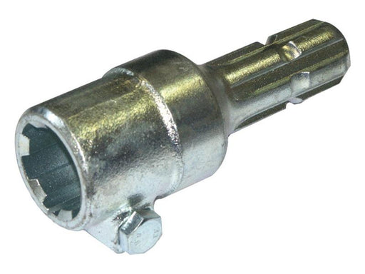 Adaptador PTO - Estria Femea 1 3/4'' - 6 x Male spline 1 3/8'' - 6 Com Clamp Bolt. (S.4465)