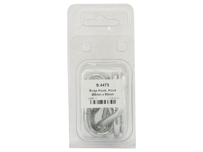 Agripak 6 un. Mosquetão 6 x 60mm (S.4473)