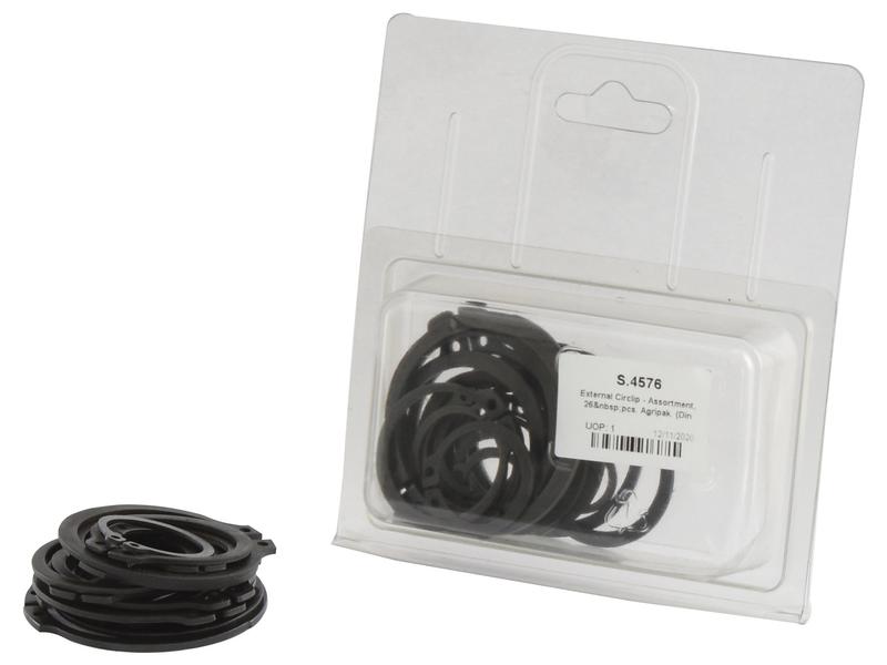 Kit freios externos, 26 un. Agripak. (DIN or Standard No. 471) (S.4576)