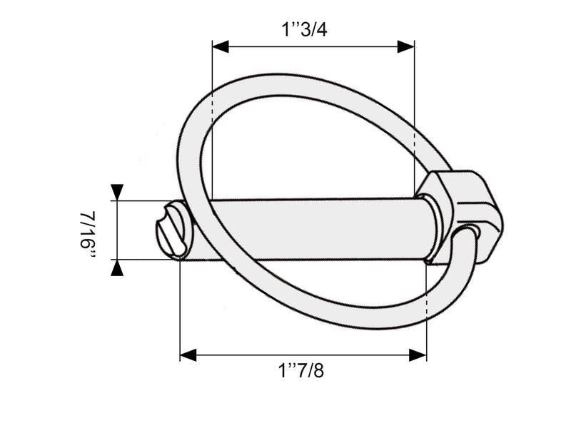 Cavilha de mola, Cavilha Ø11mm x 47mm (S.4581)