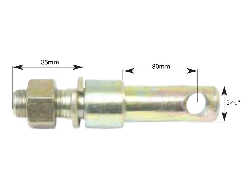Cavilha 19x103mm, Tamanho da rosca 5/8x25.4mm (S.460)