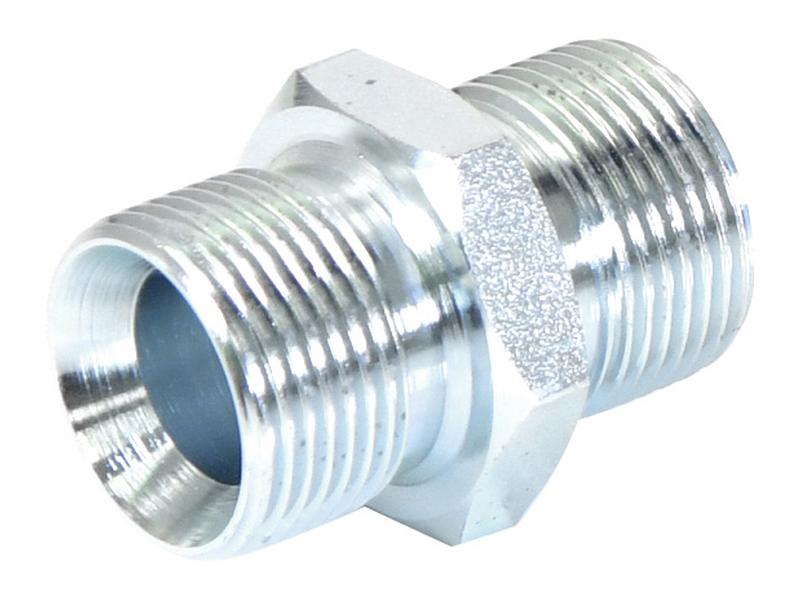 Adaptador hidráulico 3/4'' BSP Macho x 3/4'' BSP Macho (S.4676)