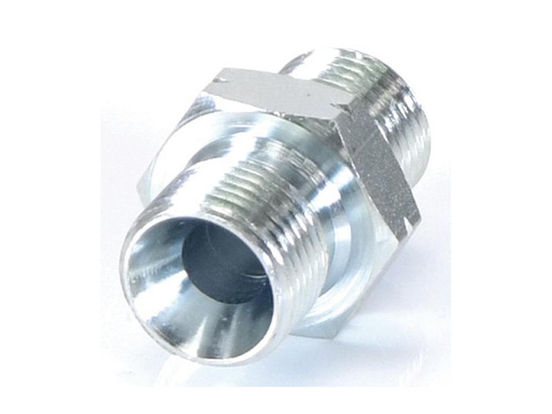 Adaptador hidráulico M16 x 1.50 Métrica Macho x 3/8'' BSP Macho (S.4681)