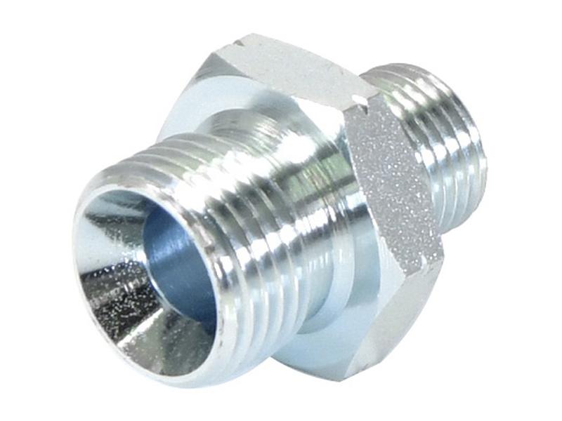 Adaptador hidráulico M16 x 1.50 Métrica Macho x 1/2'' BSP Macho (S.4683)