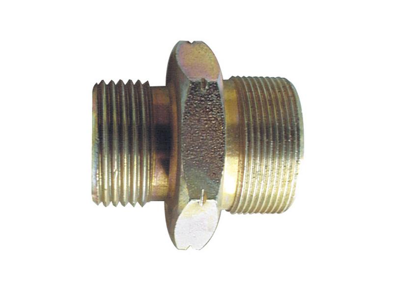 Adaptador hidráulico M20 x 1.50 Métrica Macho x 1/2'' BSP Macho (S.4684)