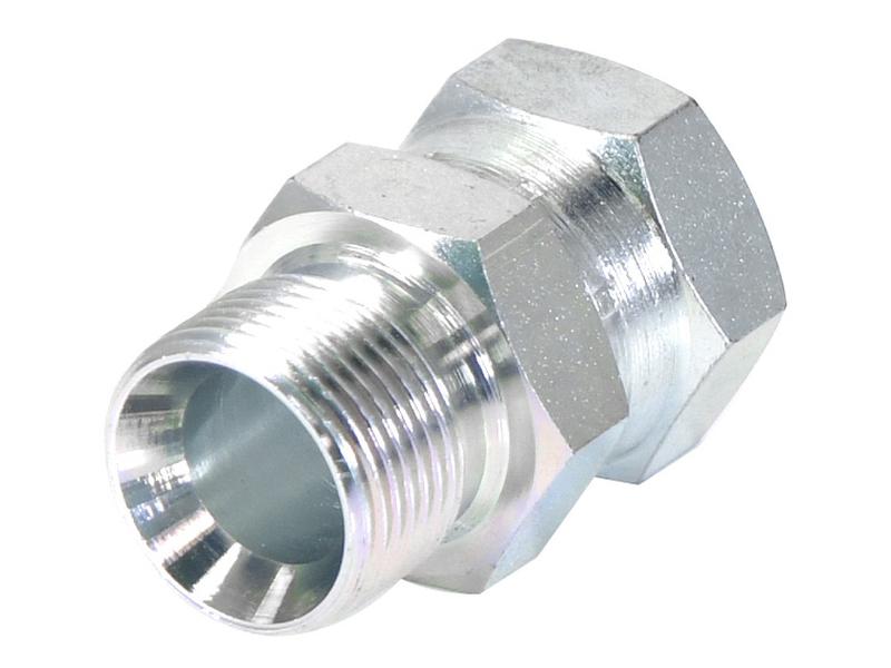Adaptador hidráulico 3/4'' BSP Macho x 3/4'' BSP Fêmea giratória (S.4685)