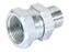 Adaptador hidráulico 1/2'' BSP Macho x 3/4'' BSP Fêmea giratória (S.4687)