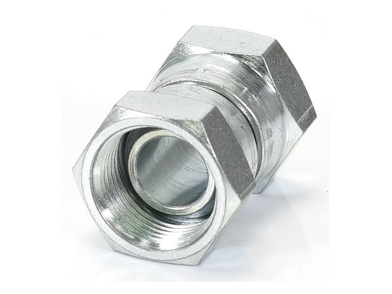Adaptador hidráulico 3/4'' BSP Fêmea giratória x 3/4'' BSP Fêmea giratória (S.4689)