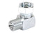 Adaptador hidráulico 3/8'' BSP Macho x 3/8'' BSP Fêmea giratória 90° (S.4694)