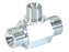 Peça hidráulica em T 1/2'' BSP Macho x 1/2'' BSP Macho x 3/8'' BSP Macho (S.4699)
