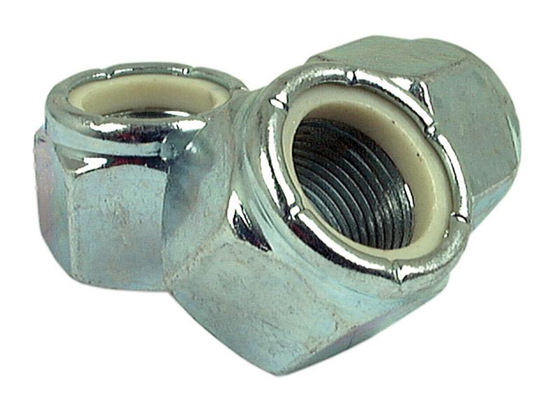 Porca auto bloqueio imperial , Tamanho da rosca: 3/4'' UNF (DIN or Standard No. DIN 985) Resistência à tração: 8.8 (S.4962)