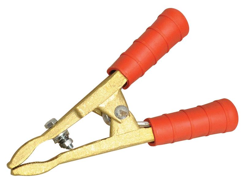 Garra de Bateria - Vermelho, 400 Amps, Reforçado Resistência (S.50040)