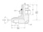 Adaptador hidráulico 1/2'' JIC Macho x 1/2'' UNF Macho 90° Tubo forjado posicional em forma de T (S.52153)