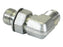 Adaptador hidráulico 1/2'' JIC Macho x 1/2'' UNF Macho 90° Tubo forjado posicional em forma de T (S.52153)