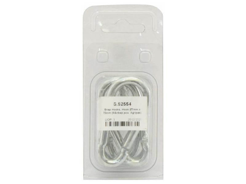 Agripak 5 un. Mosquetão 7 x 70mm (S.52554)