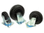 Roda borracha - Capacidade: 50kgs, Diâmetro da roda: 80mm (S.52570)