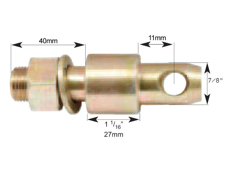 Cavilha 22x98mm, Tamanho da rosca 3/4x30mm (S.5257)