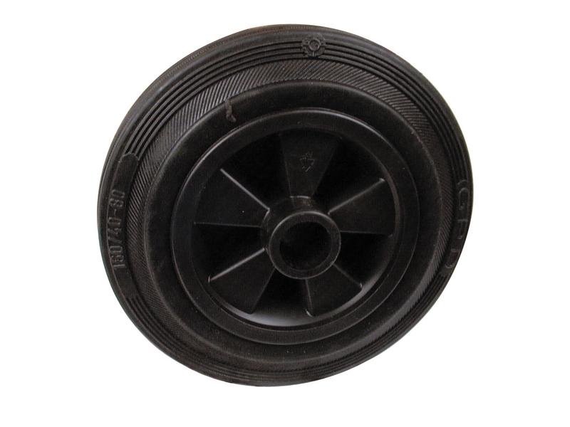 Roda borracha - Capacidade: 150kgs, Diâmetro da roda: 160mm (S.52583)