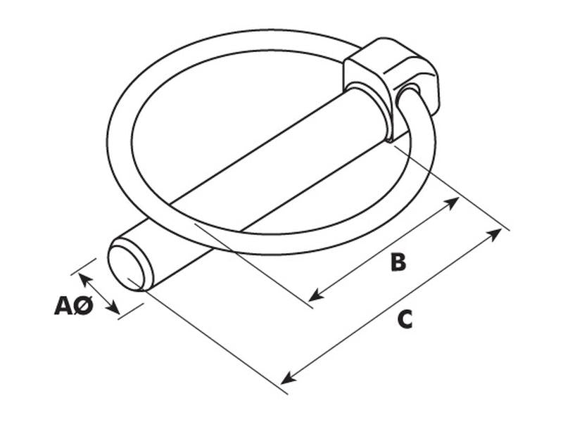 Agripak 10 un. Cavilha de mola 10.5mm x 44.5mm (S.5305)