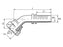 Dicsa Racord BSP 60° 1/4'' x 1/4'' Rosca fêmea 135° (S.53073)