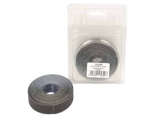 Rolo pano esmeril Grit P40, Grosso (25mm. x 5m.) Agripak (S.5349)
