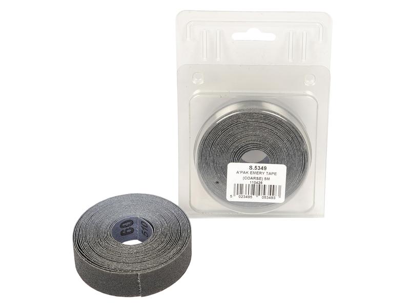 Rolo pano esmeril Grit P40, Grosso (25mm. x 5m.) Agripak (S.5349)