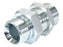 Adaptador hidráulico 3/4'' BSP Macho x 3/4'' BSP Macho Anteparo com porca de bloqueio (S.55989)