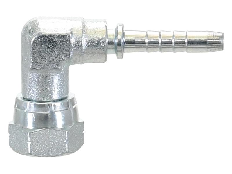 Dicsa Racord BSP 60° 1/4'' x 1/4'' Rosca fêmea 90° (S.56116)