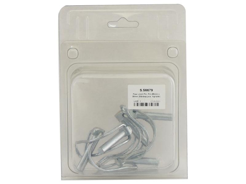 Agripak 5 un. Cavilha 8mm x 38mm (S.56679)