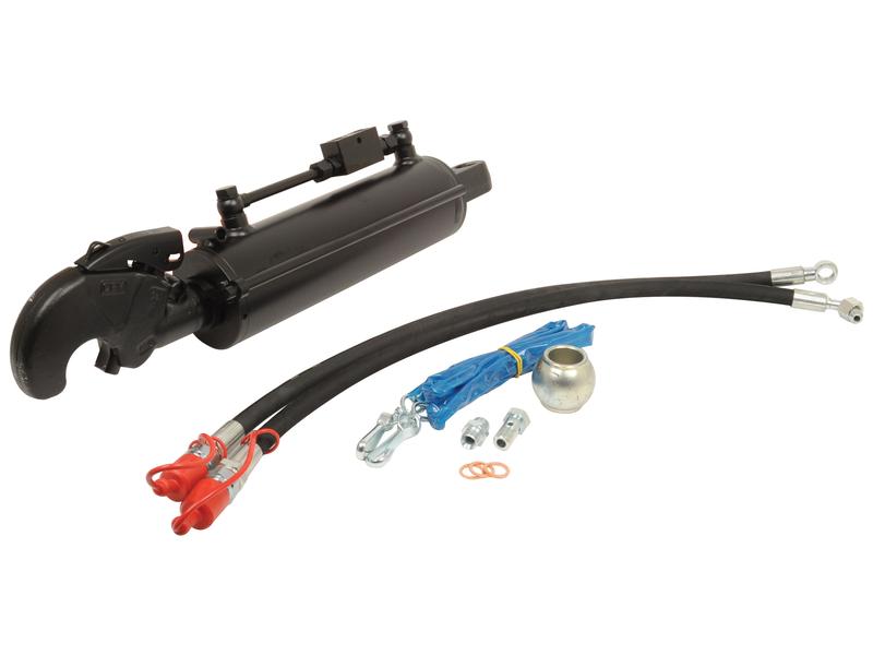 3º Ponto Hidraulico (Cat.-/3 (Ø-/32mm)) e Q.R CBM Gancho, Diametro interno Cilindro: 105mm, Comprimento minimo : 620mm. (S.56802)
