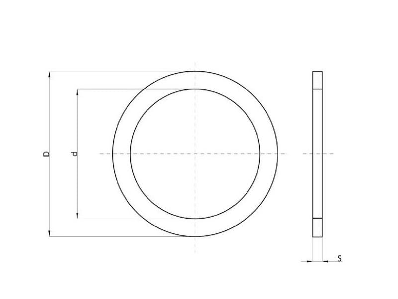 Retentor 115 x 123.5 x 3.1mm (S.57407)